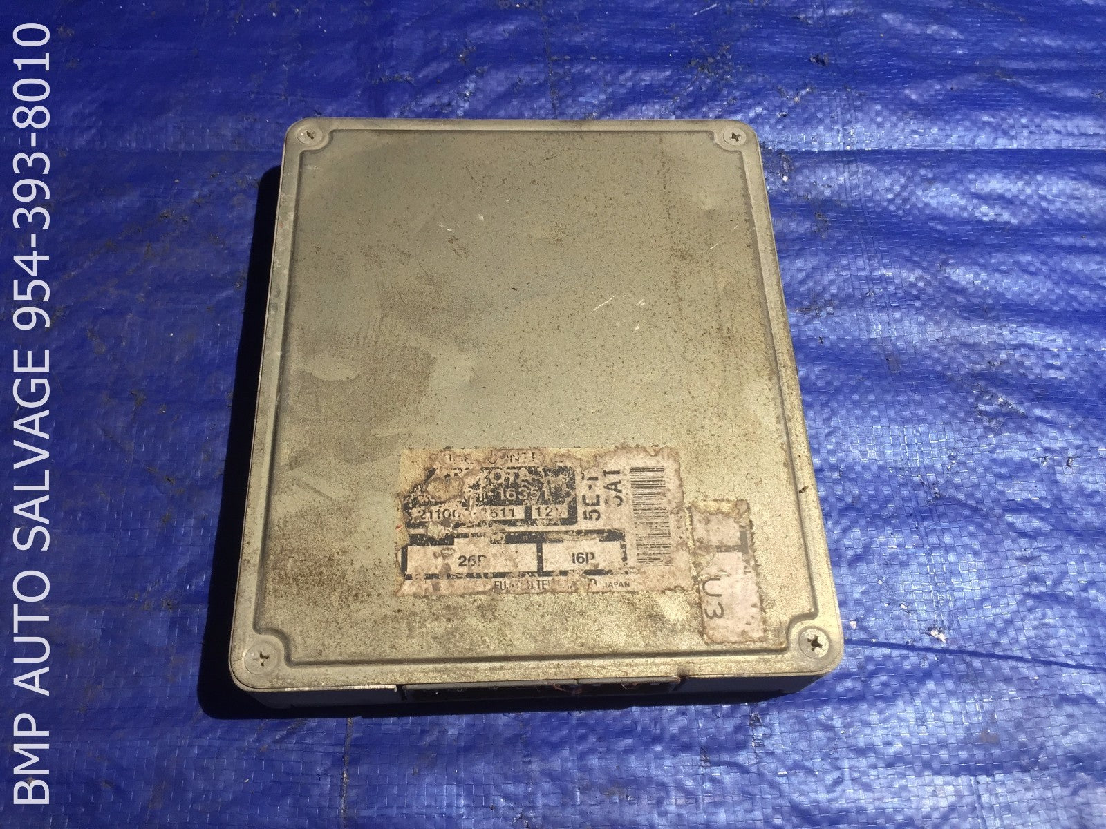 OEM 1996 TOYOTA TERCEL ECU # 89661 16351 ENGINE COMPUTER BRAIN ECM #1112 #RRYU0