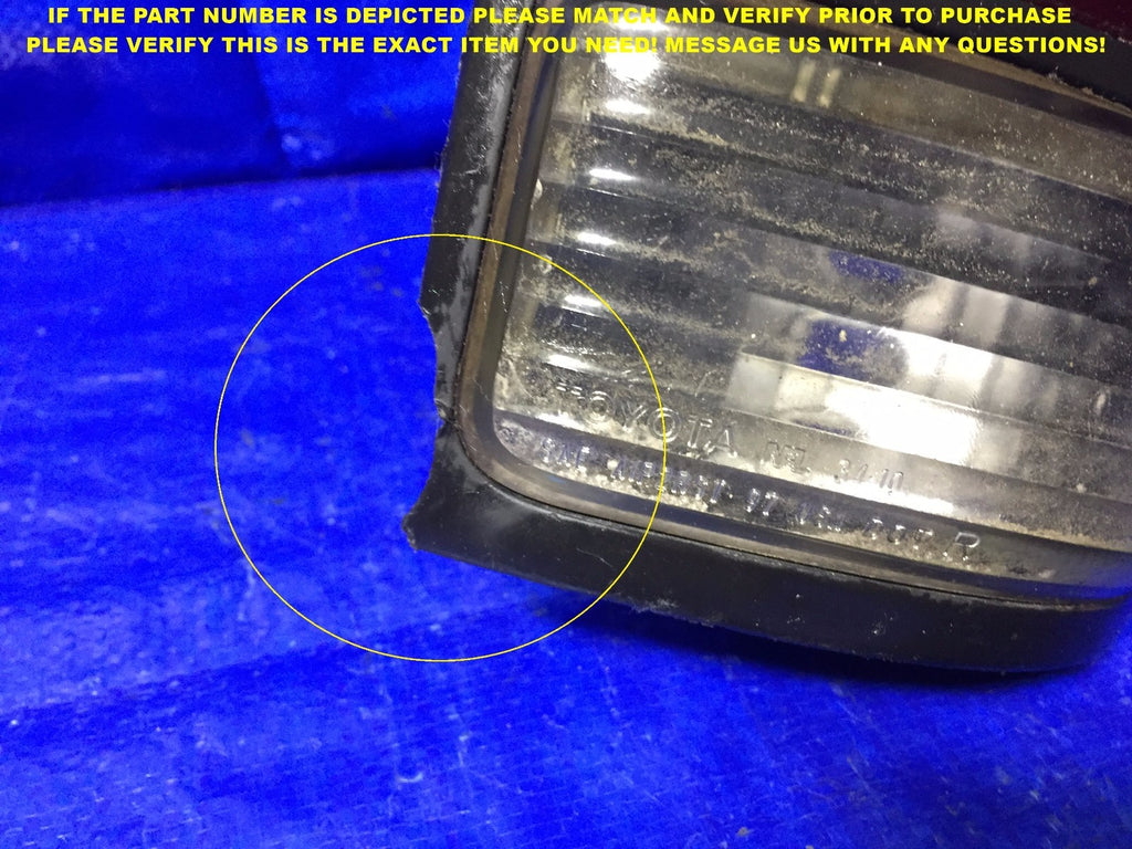 OEM 2000 2001 2002 2003 2004 TOYOTA TUNDA PASSENGER RIGHT TAIL LIGHT DAMAGE4