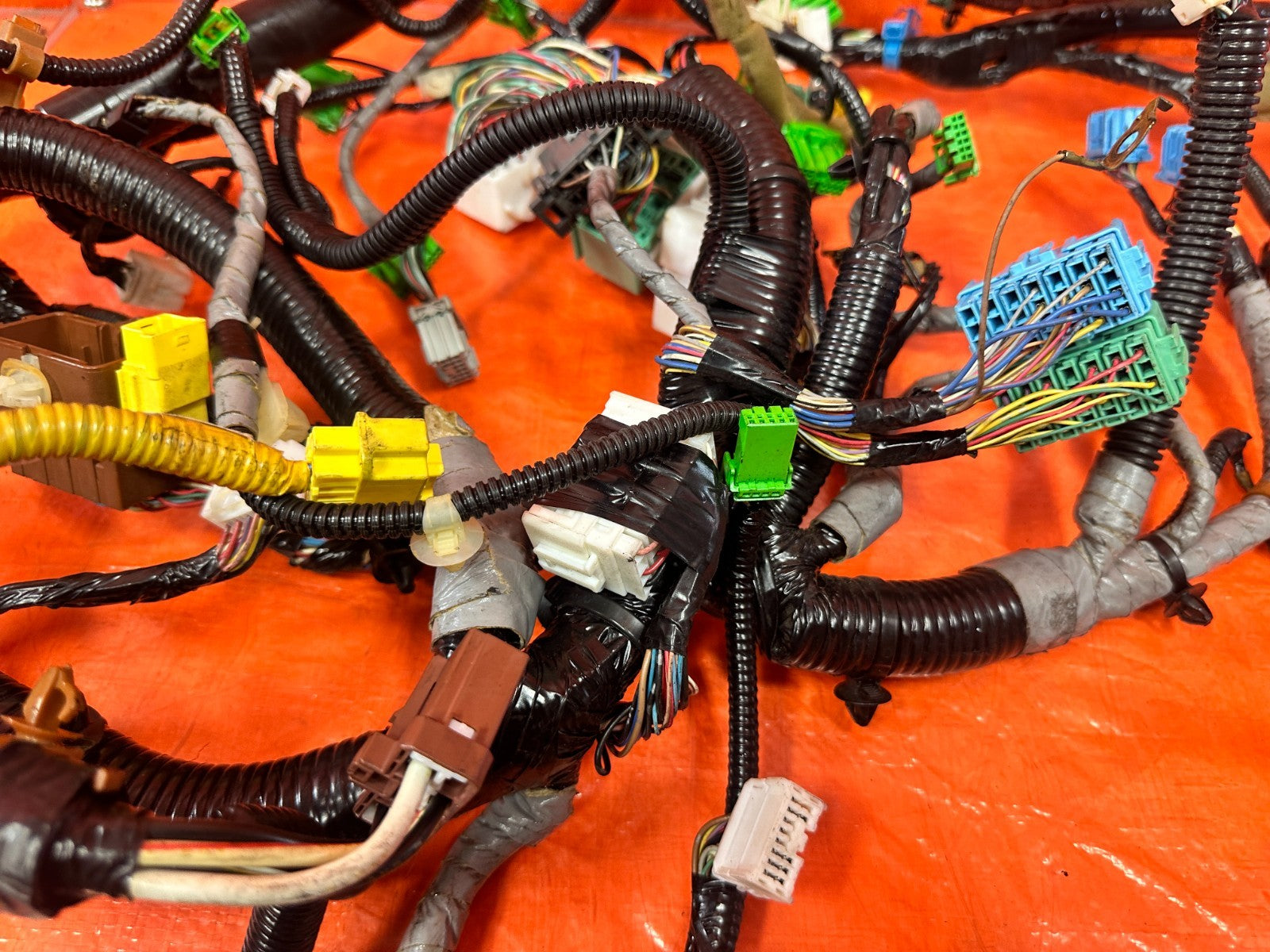2006 06 ACURA TSX INSTRUMENT GAUGE CLUSTER WIRING HARNESS WIRE LOOM AUTO OEM 30411