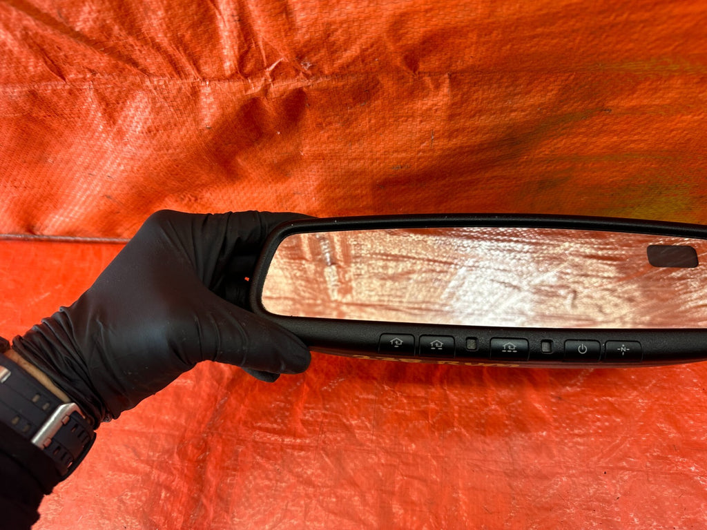 09 13 INFINITI G37 SEDAN   REAR VIEW MIRROR W/ COMPASS   OEM FACTORY #2383