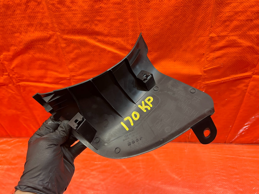 15 21 SUBARU WRX & STI   KICK PANEL   PASSENGER RIGHT SIDE   BLACK COLOR OEM 17010