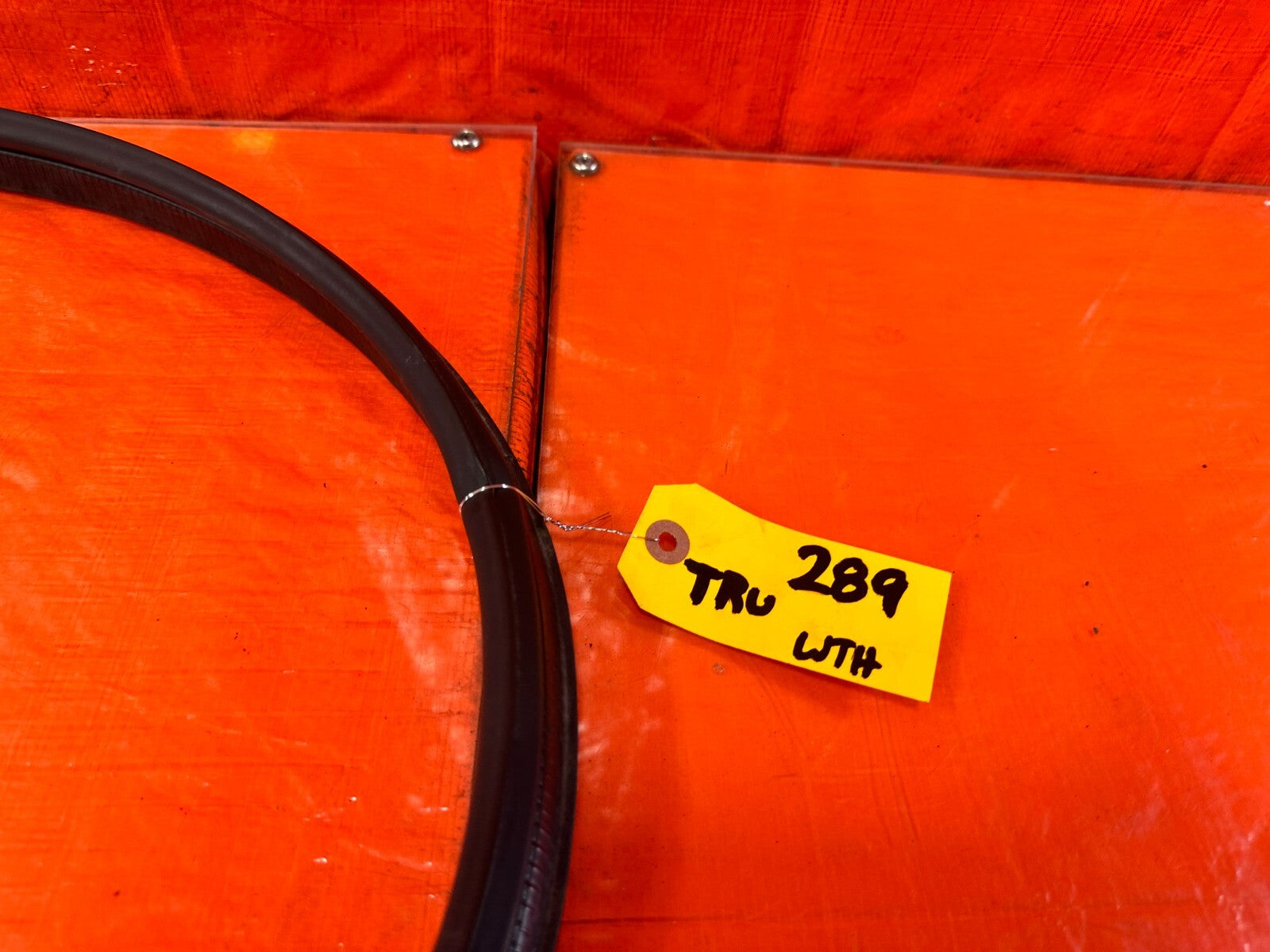 17 20 INFINITI Q60   REAR TRUNK WEATHER STRIP GASKET SEAL   OEM FACTORY #2891