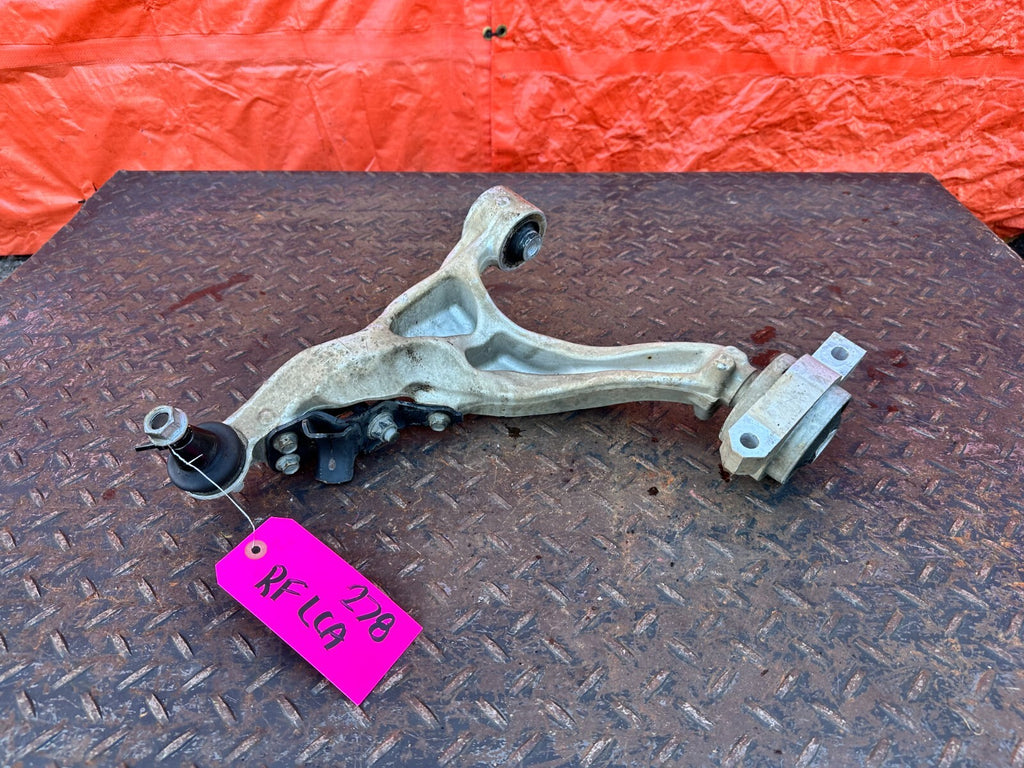 08 15 INFINITI G37 Q60   RWD ONLY   PASSENGER RIGHT FRONT LOWER CONTRO LARM 2780