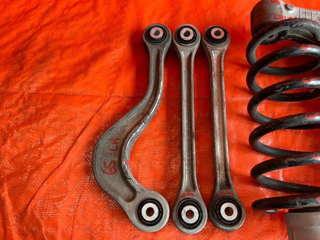 11 16 PORSCHE   PANAMERA 4 MODEL   AWD   DRIVER LEFT REAR CONTROL ARM SET OEM 651