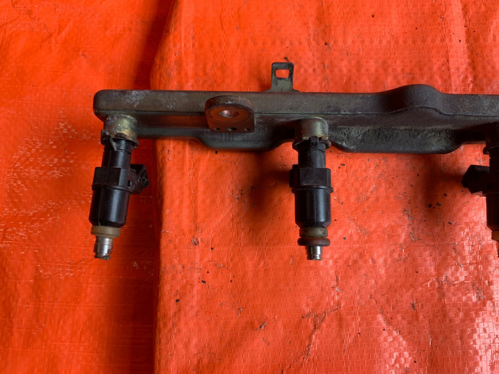 2006 06 HONDA CIVIC SI COUPE K20Z3 FUEL INJECTOR SET OF 4 W/ FUEL RAIL INJECTORS4
