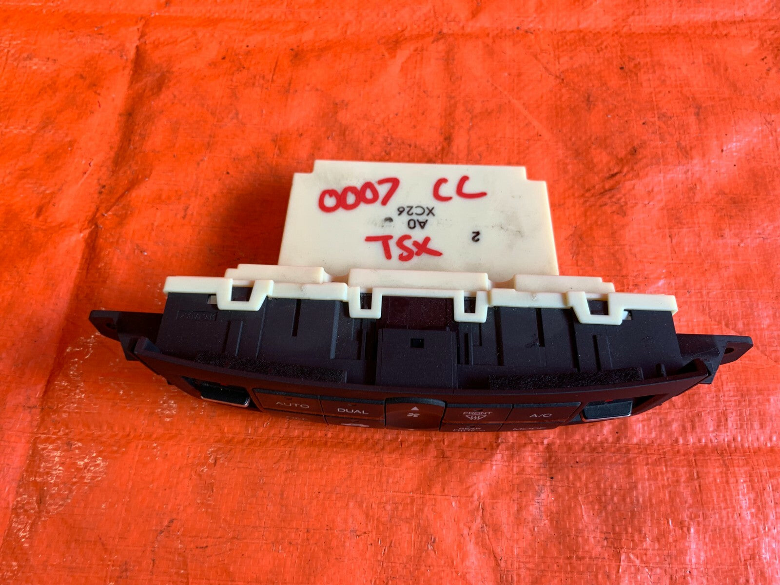OEM 2009 09 ACURA TSX   HVAC AIR CONDITIONING AC CLIMATE HEATER CONTROL6