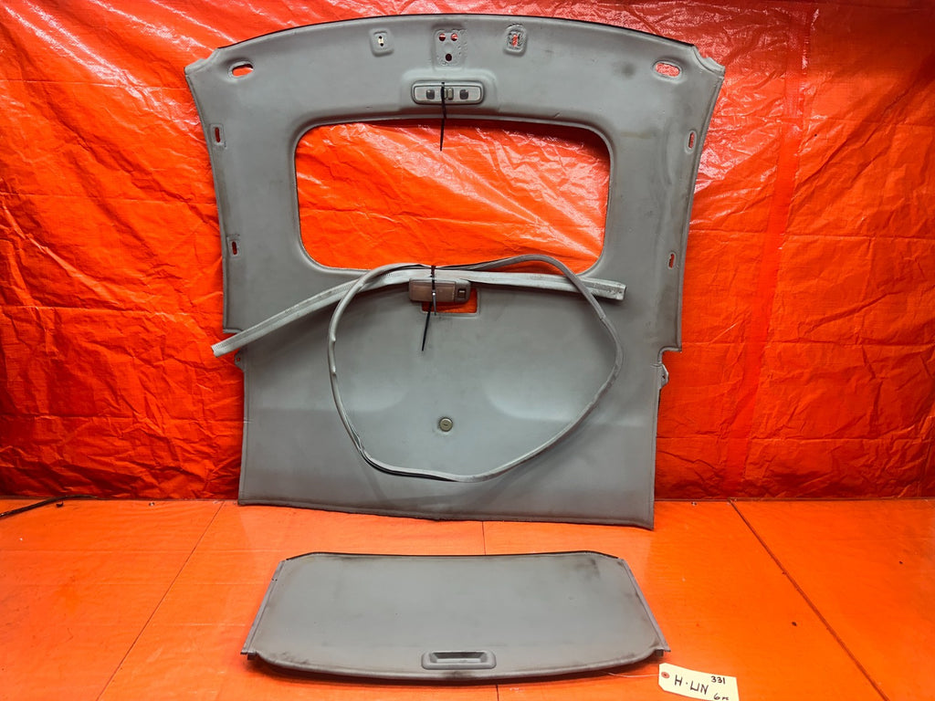 94 01 ACURA INTEGRA COUPE INTERIOR ROOF HEADLINER DOME LIGHT SHADE SET #3310