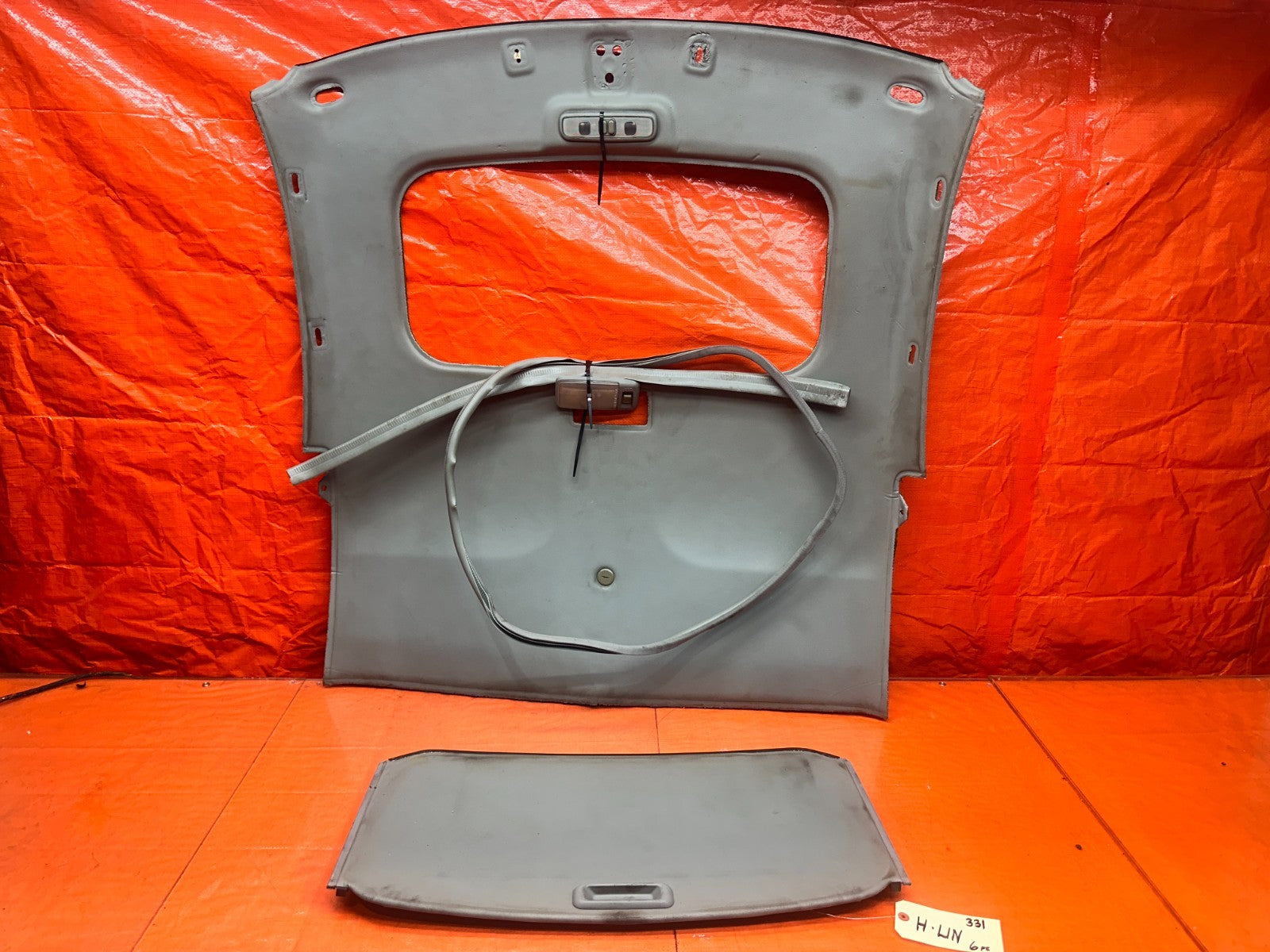 94 01 ACURA INTEGRA COUPE INTERIOR ROOF HEADLINER DOME LIGHT SHADE SET #3310