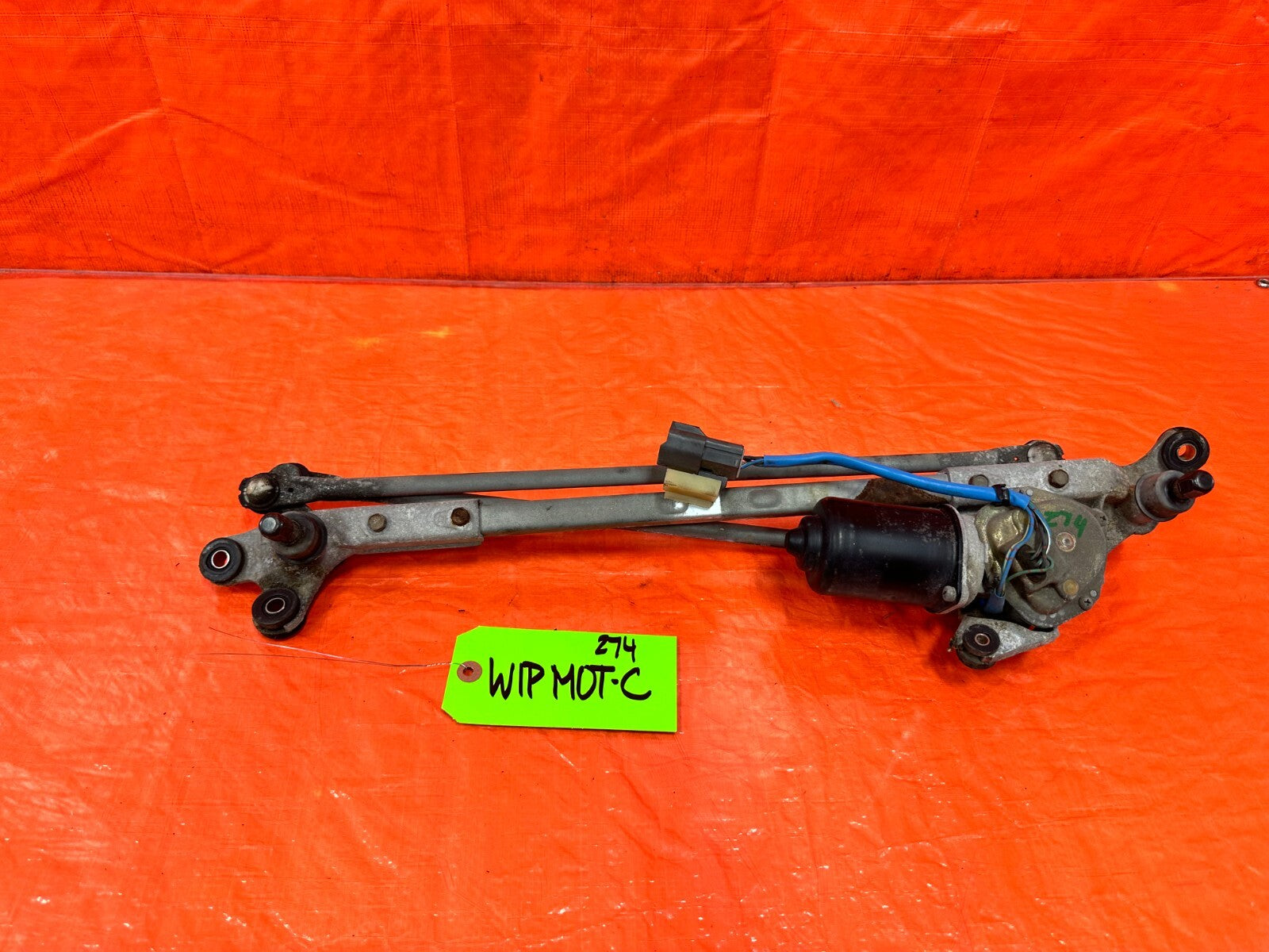94   01 ACURA INTEGRA   FRONT WINDSHIELD WIPER MOTOR WITH LINKAGE   OEM  #2740