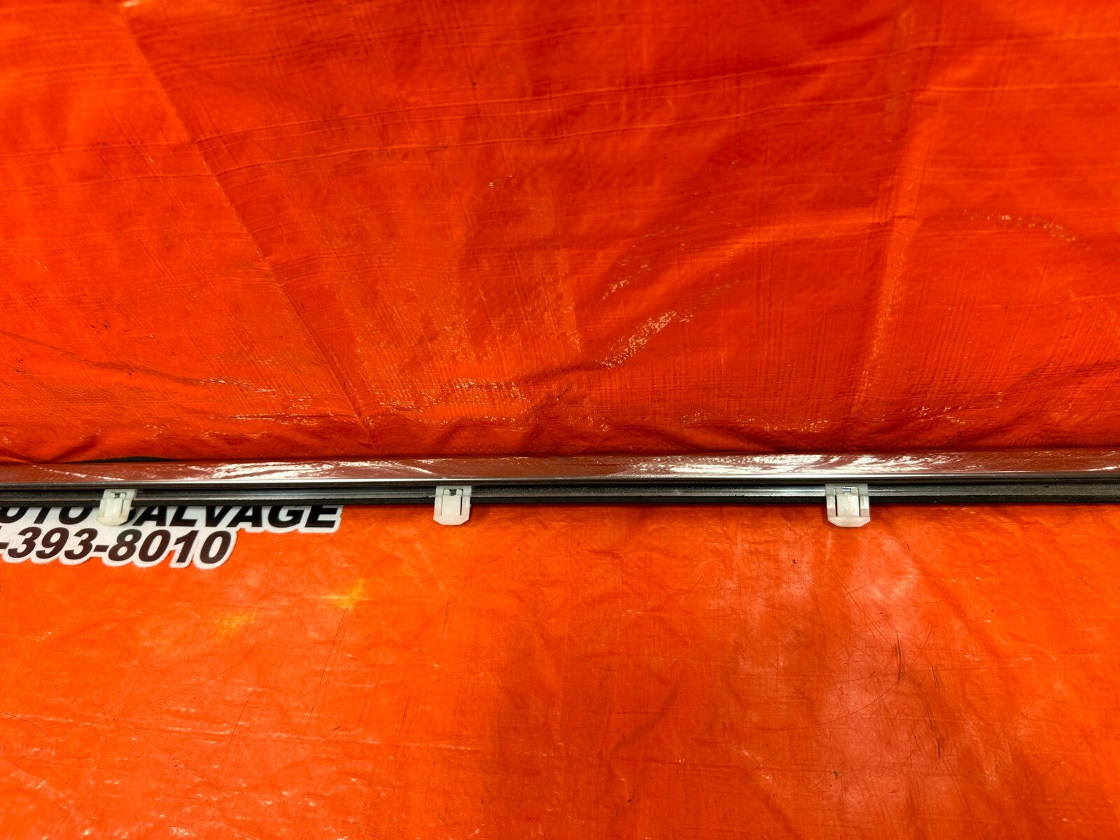 08 12 HONDA ACCORD SEDAN   DRIVER LEFT FRONT EXTERIOR GLASS TRIM   OEM 2512