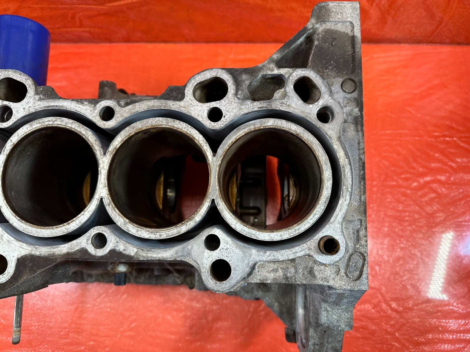 02 05 HONDA CIVIC SI EP3 HATCHBACK   K20A3 ENGINE MOTOR SHORT BLOCK W/ MAIN CAPS3