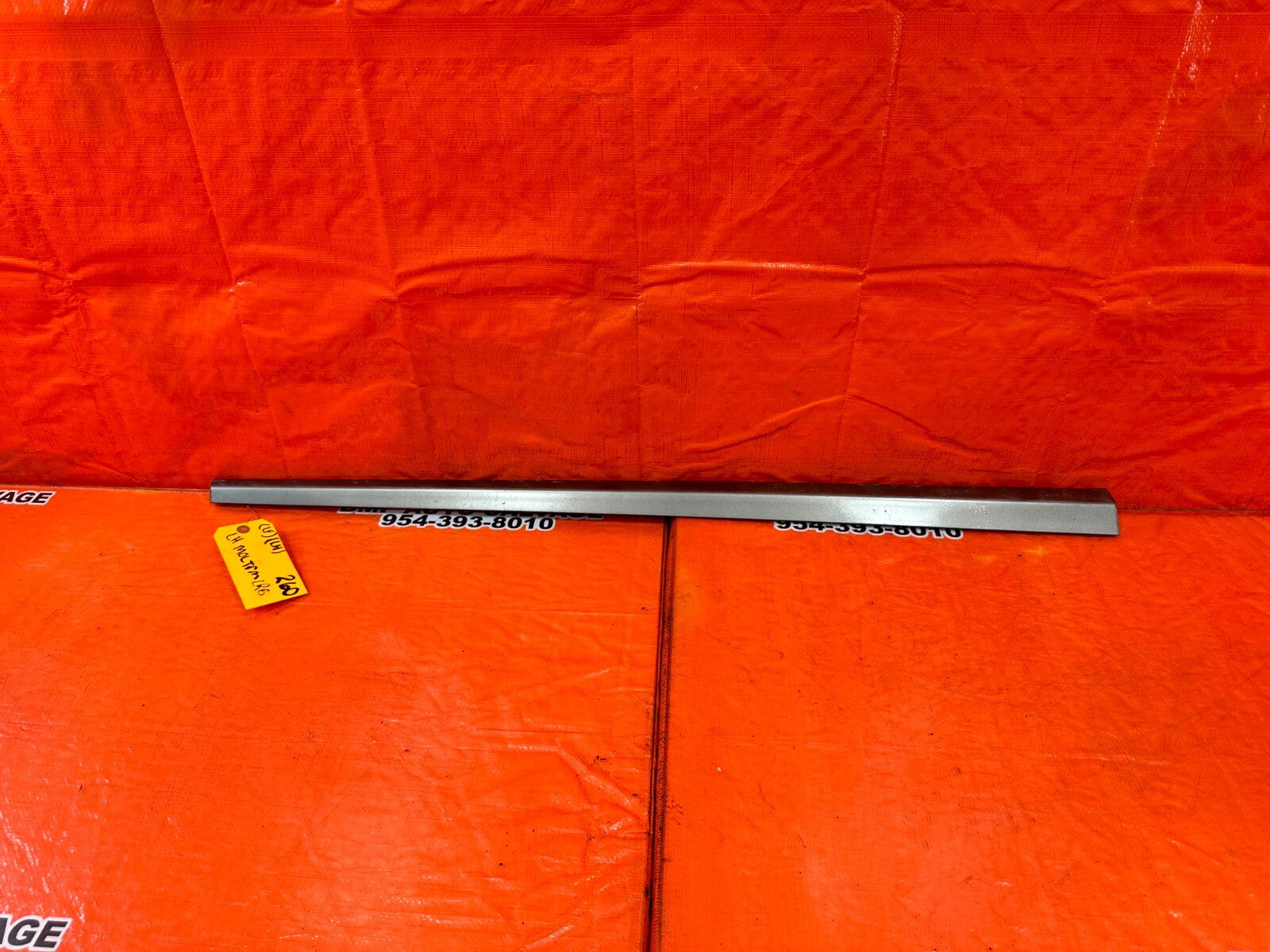 06 11 HONDA CIVIC SI 4D SEDAN   DOOR MOLDING IMPACT STRIP LEFT FRONT OEM #2600