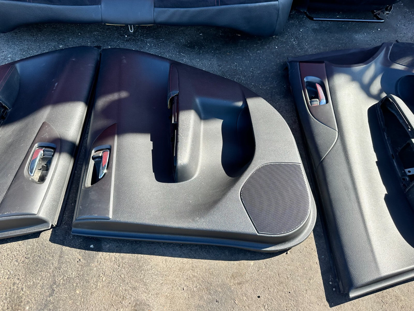 08 14 SUBARU IMPREZA WRX & STI WAGON   FRONT AND REAR SEATS & DOOR PANELS OEM16