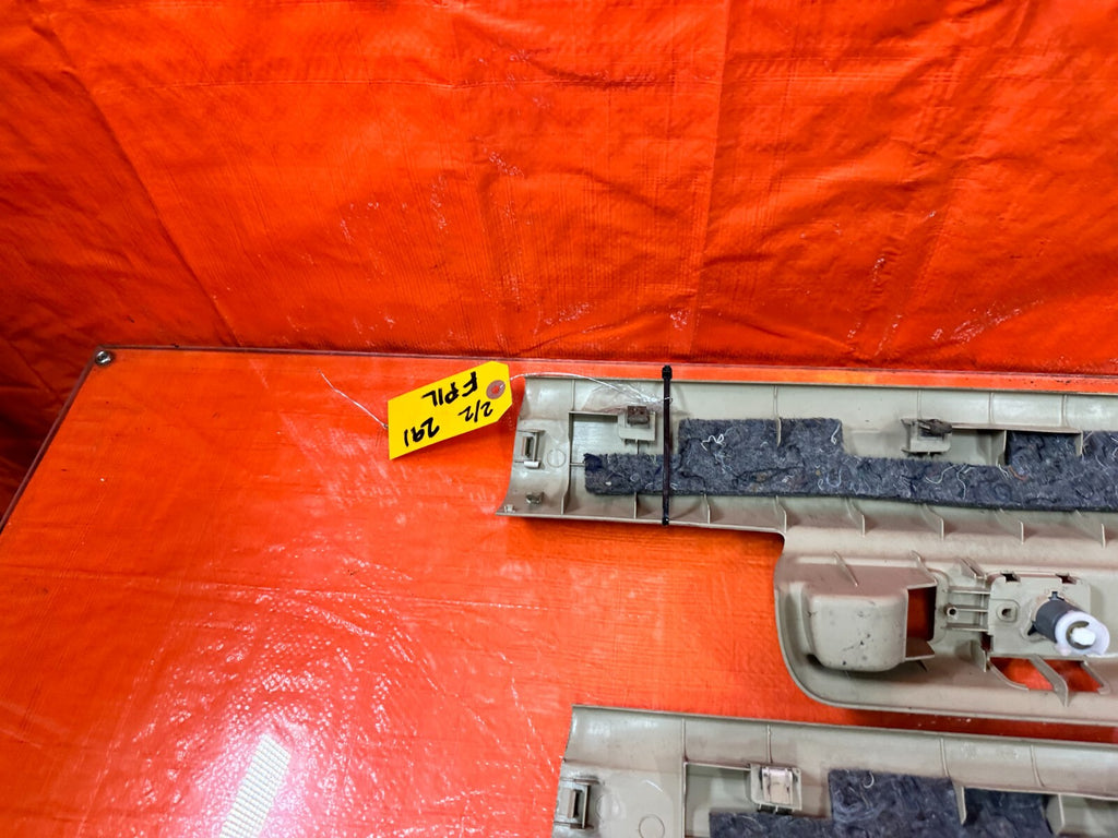 04 08 ACURA TSX   FLOOR PILLAR SCUFF PLATE SET LEFT RIGHT FRONT REAR   OEM #2918