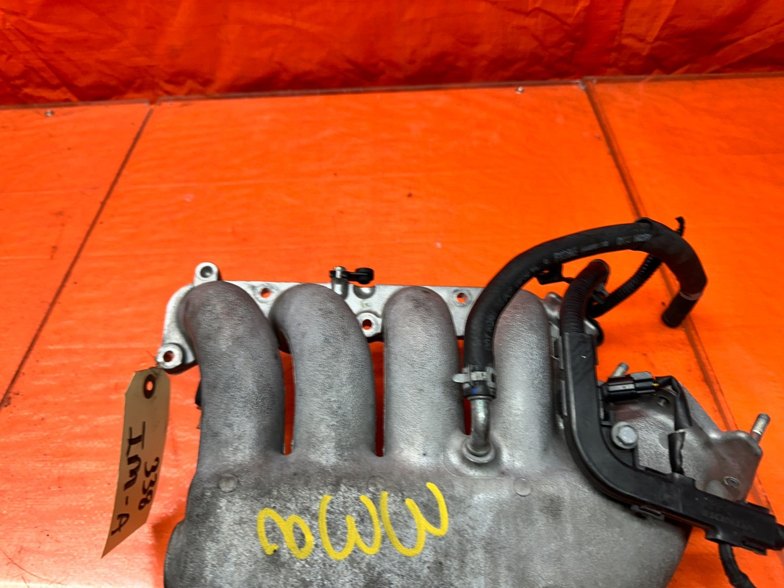 04-05 ACURA TSX 2.4L K24A2 ALUMINUM INTAKE MANIFOLD OUTER PLENUM OEM #3388