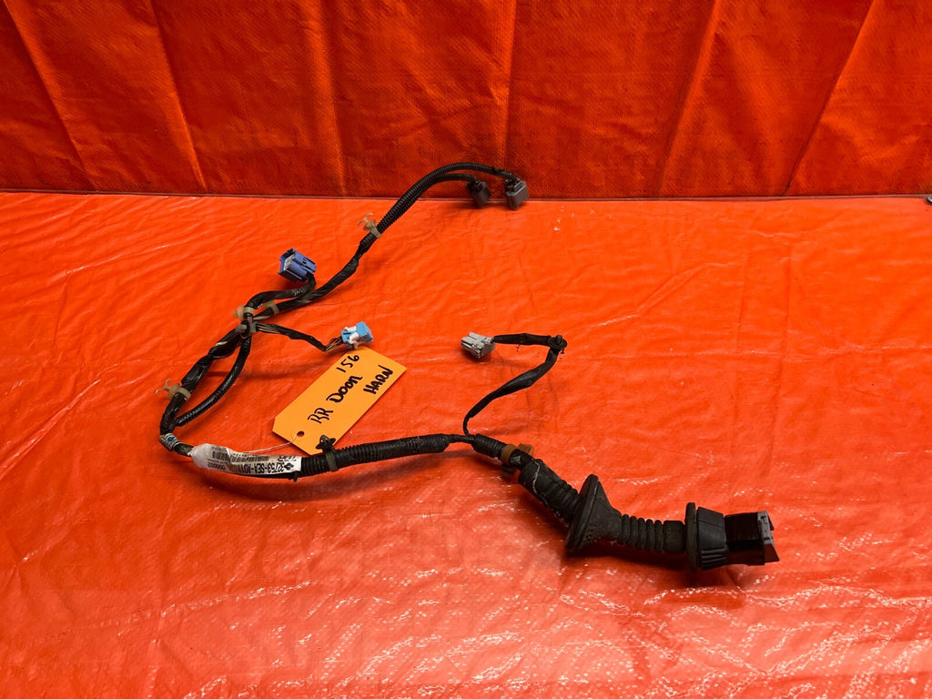 2005 05 ACURA TSX   DOOR WIRING HARNESS WIRE LOOM   PASSENGER RIGHT REAR OEM 1560