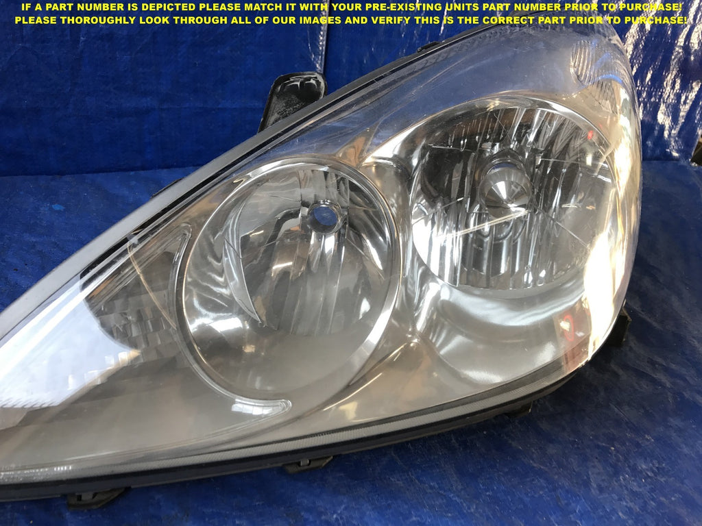 OEM 2005 2006 05 06 LEXUS ES330 HALOGEN MODEL DRIVER LEFT HEADLIGHT L LH 3