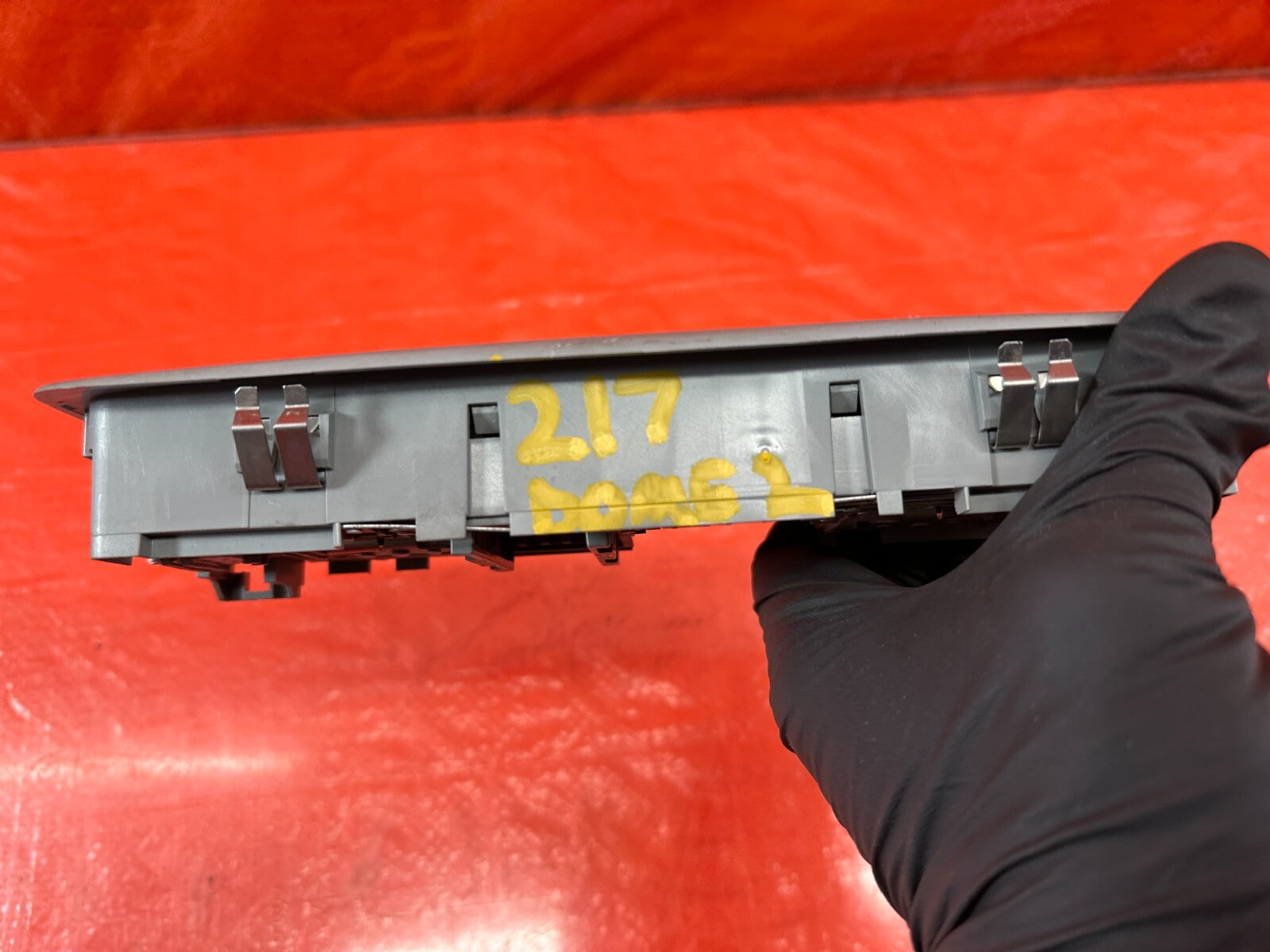08 15 LANCER EVOLUTION X EVO 10 FRONT DOME MAP READING LIGHT LAMP GRAY OEM #2177