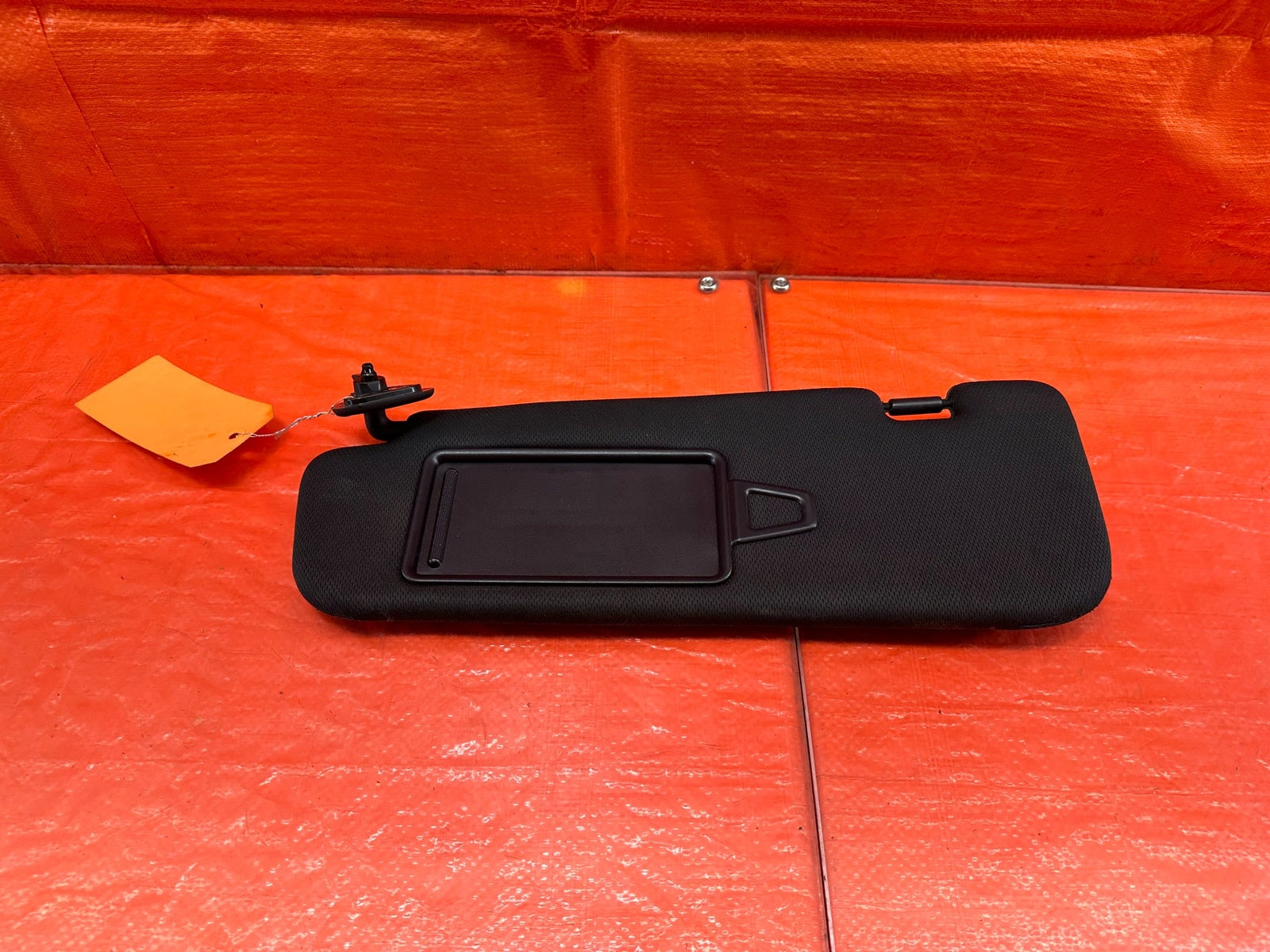 13 16 HYUNDAI GENESIS COUPE   DRIVER LEFT SUN VISOR   W/O SUNROOF BLACK OEM #21910