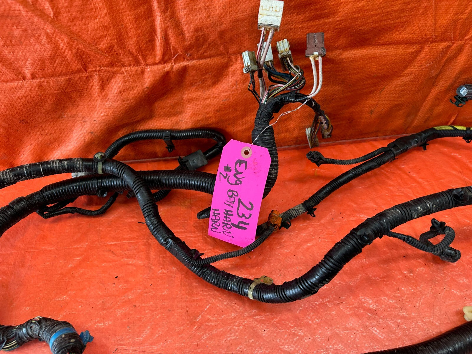 2006 06 ACURA TL   CABIN & ENGINE BAY ABS PUMP WIRE HARNESS WIRING LOOM OEM #2347