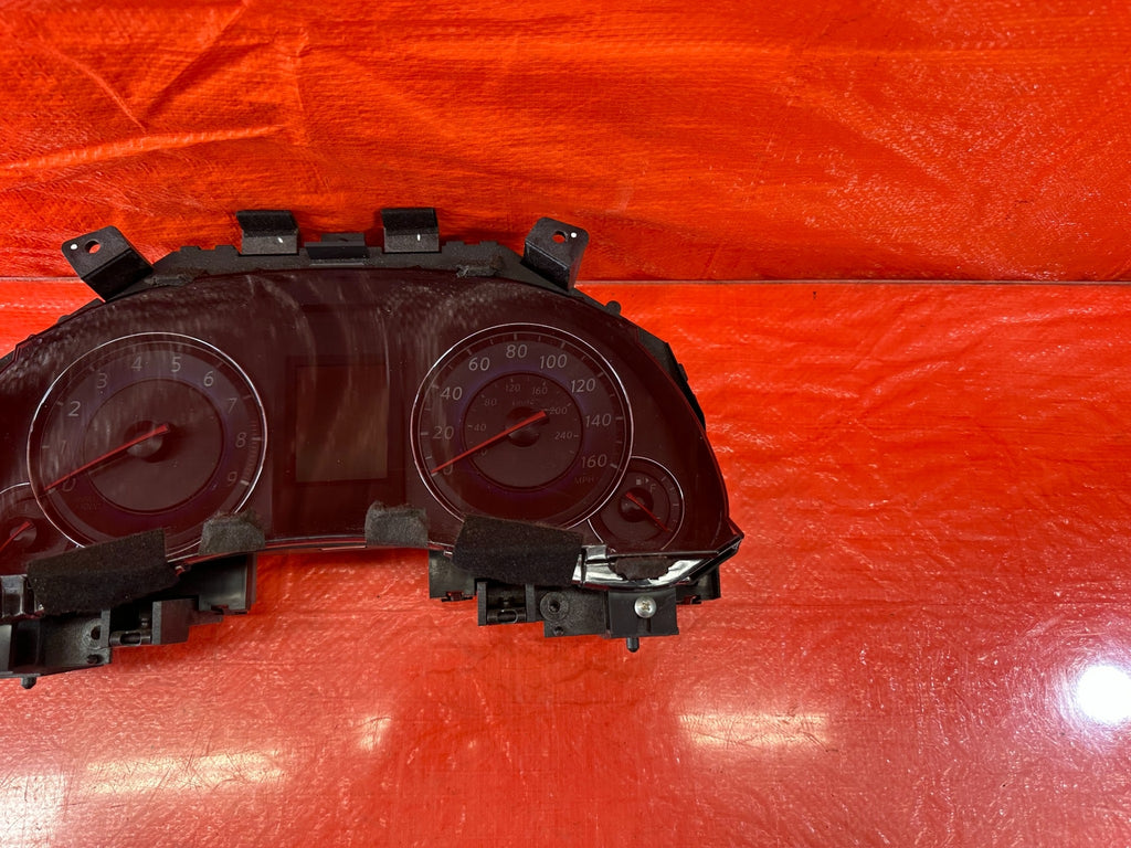 2008 INFINTI G37   AUTOMATIC   W/ NAVIGATION   INSTRUMENT GAUGE CLUSTER   258K4