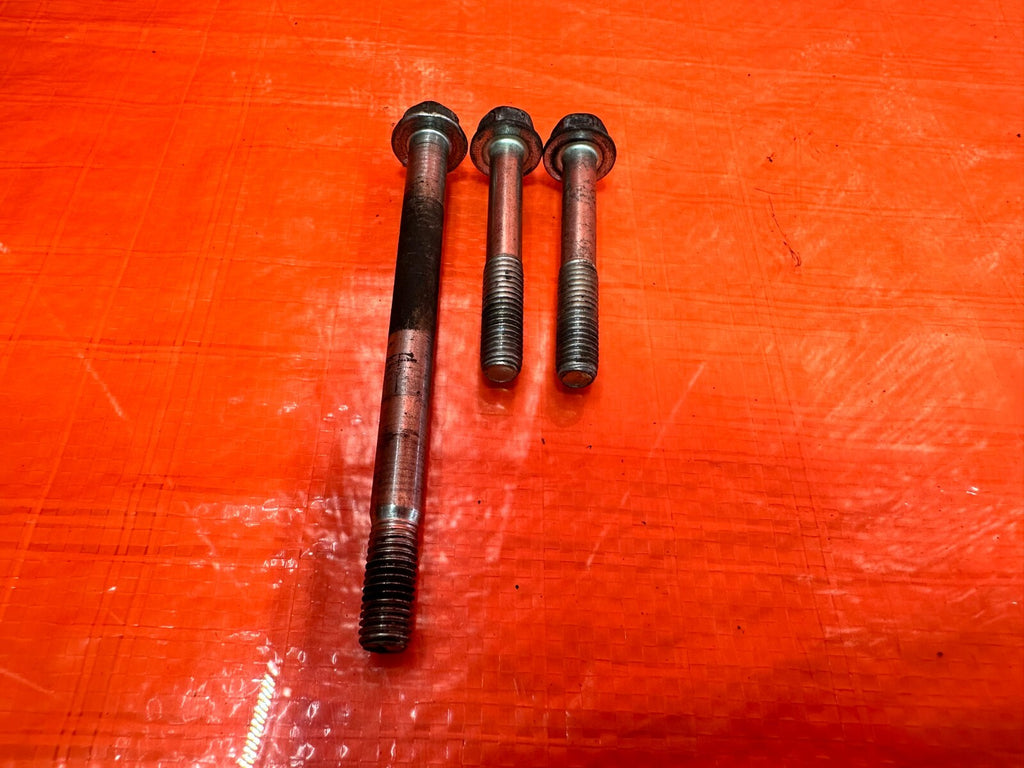06 11 HONDA CIVIC SI   K20Z3 ALTERNATOR ASSEMBLY MOUNTING BOLTS HARDWARE OEM 2705