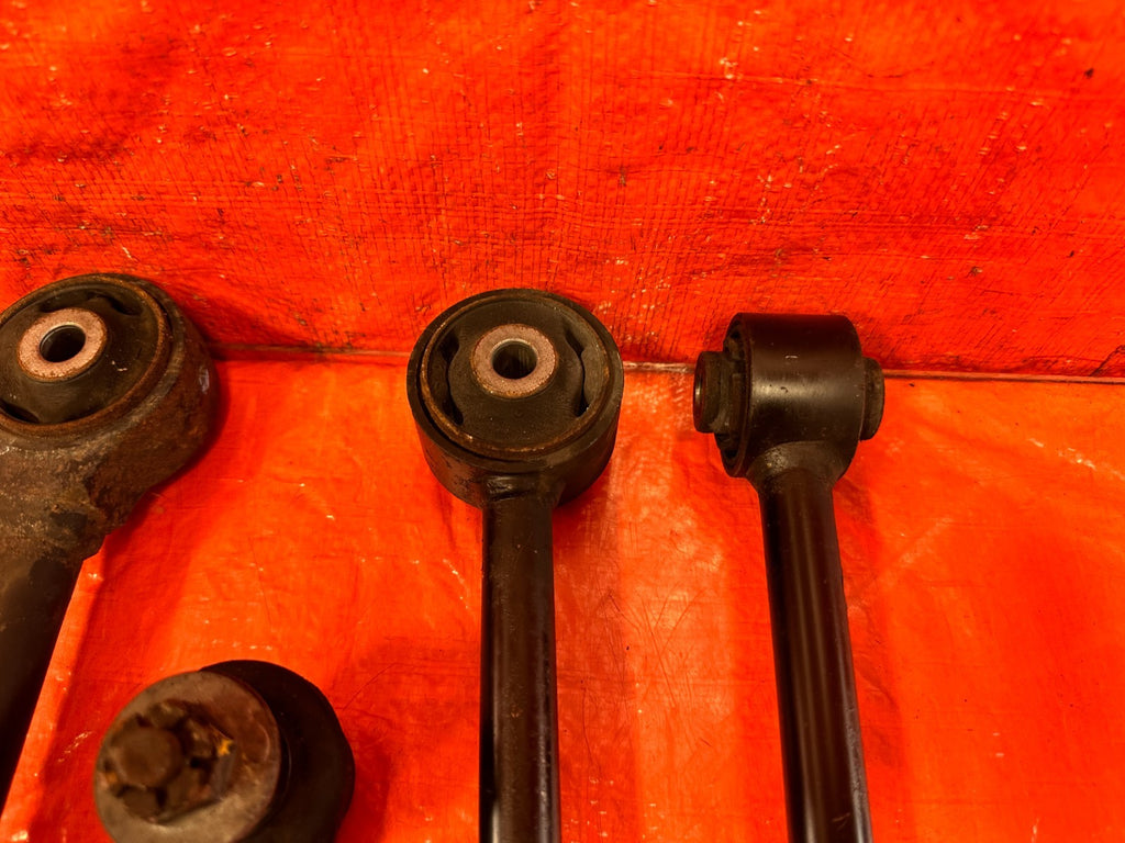04 08 ACURA TSX   DRIVER LEFT REAR   LOWER CONTROL ARM SET OF 5   ALL ARMS #3043