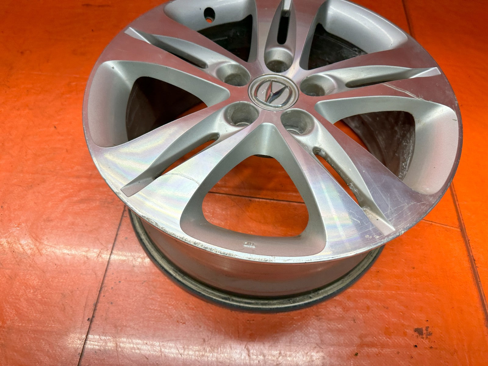 09 14 ACURA TSX V6 18 INCH 5 SPOKE ALLOY WHEEL RIM 18x8 5x114.3 OEM FACTORY  210