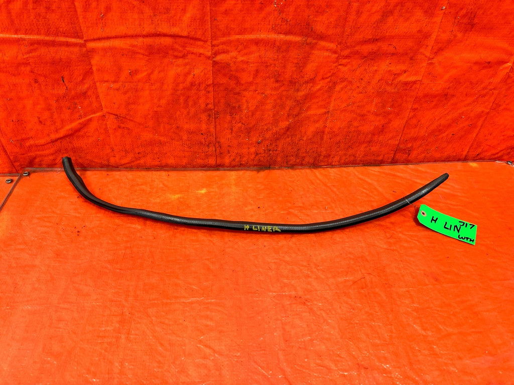 90 91 HONDA CIVIC HATCHBACK   HEADLINER REAR WEATHER STRIP GASKET TRIM   OEM 3170