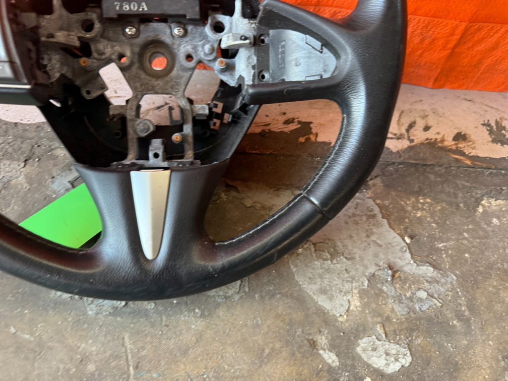 14 15 INFINITI Q50   STEERING WHEEL W/O SWITCHES   COMPLETE   OEM2