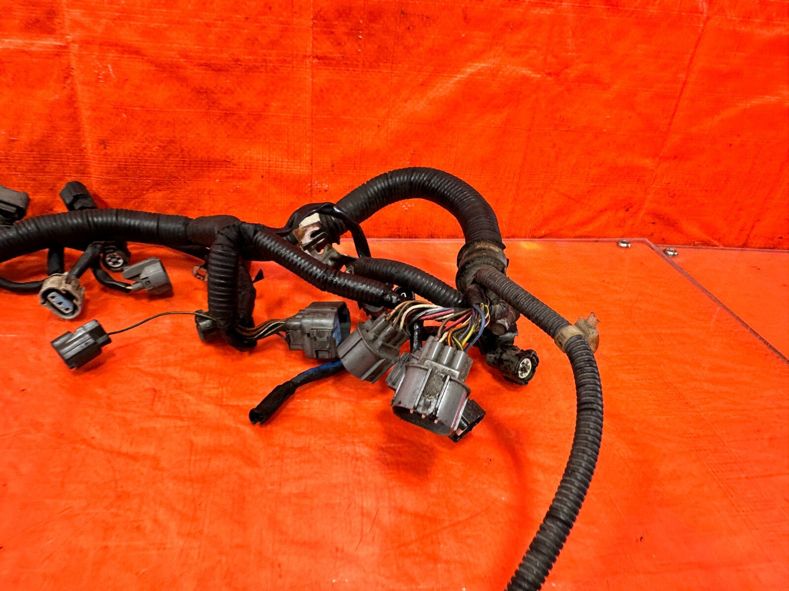 96 97 HONDA DEL SOL   SOHC VTEC   D16Y8   AUTOMATIC ENGINE HARNESS   OEM #2952