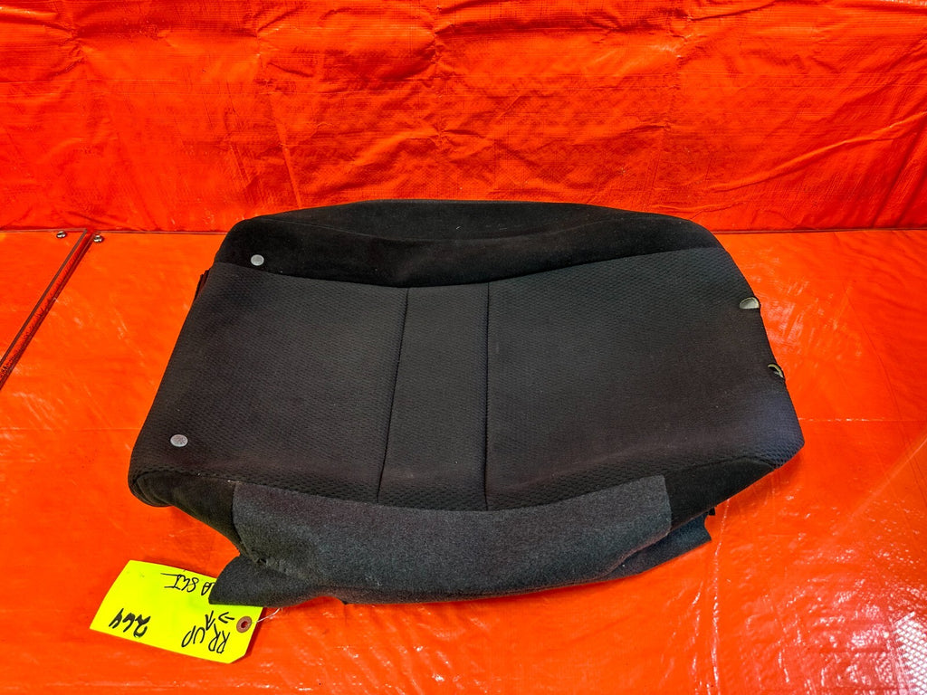 06 08 HONDA CIVIC SI 2D PASSENGER RIGHT REAR UPPER SEAT SKIN WRAP FABRIC OEM 2640