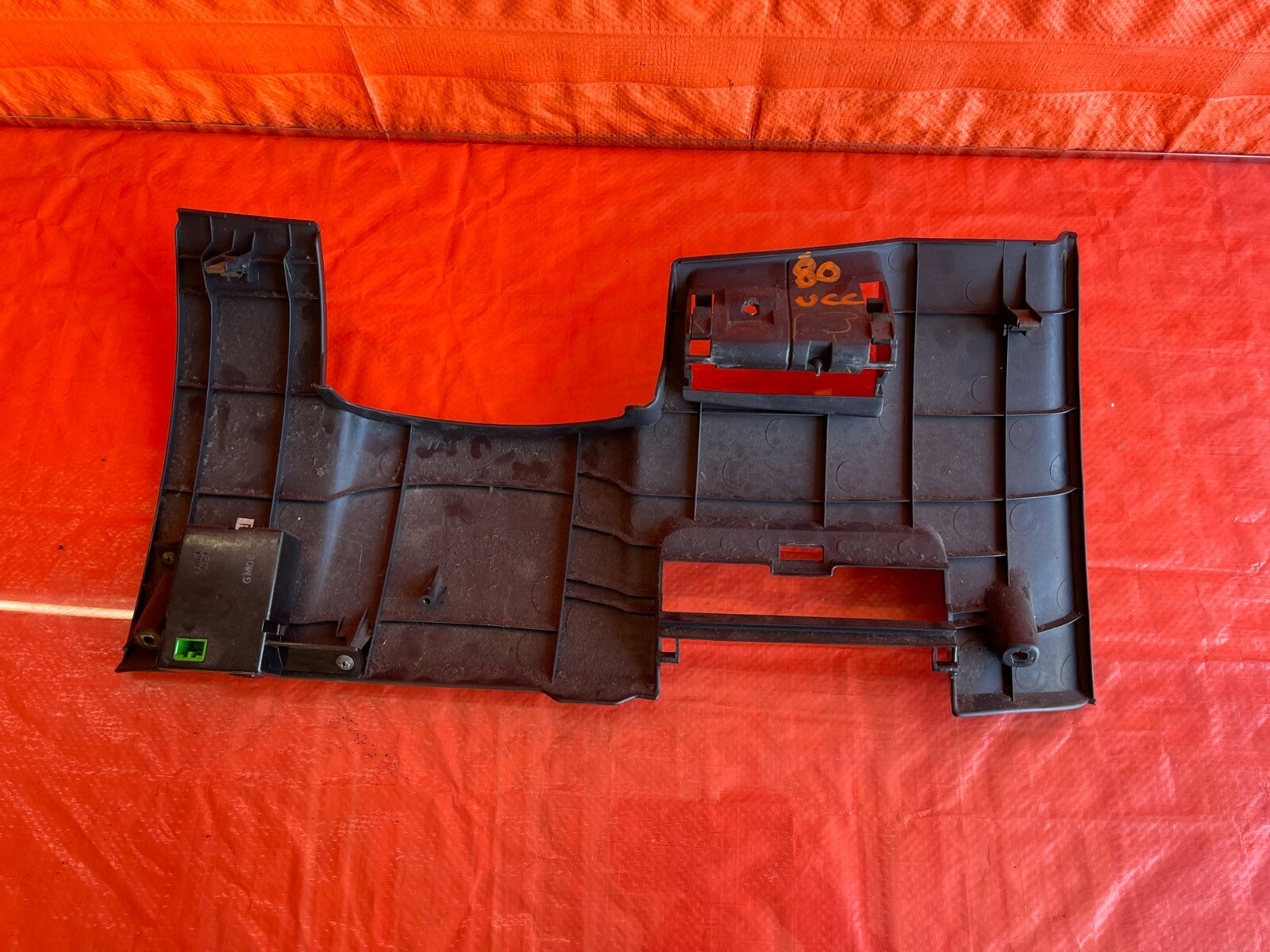 94   01 ACURA INTEGRA KNEE PANEL TRIM UNDER STEERING COLUMN COVER   BLACK   #806