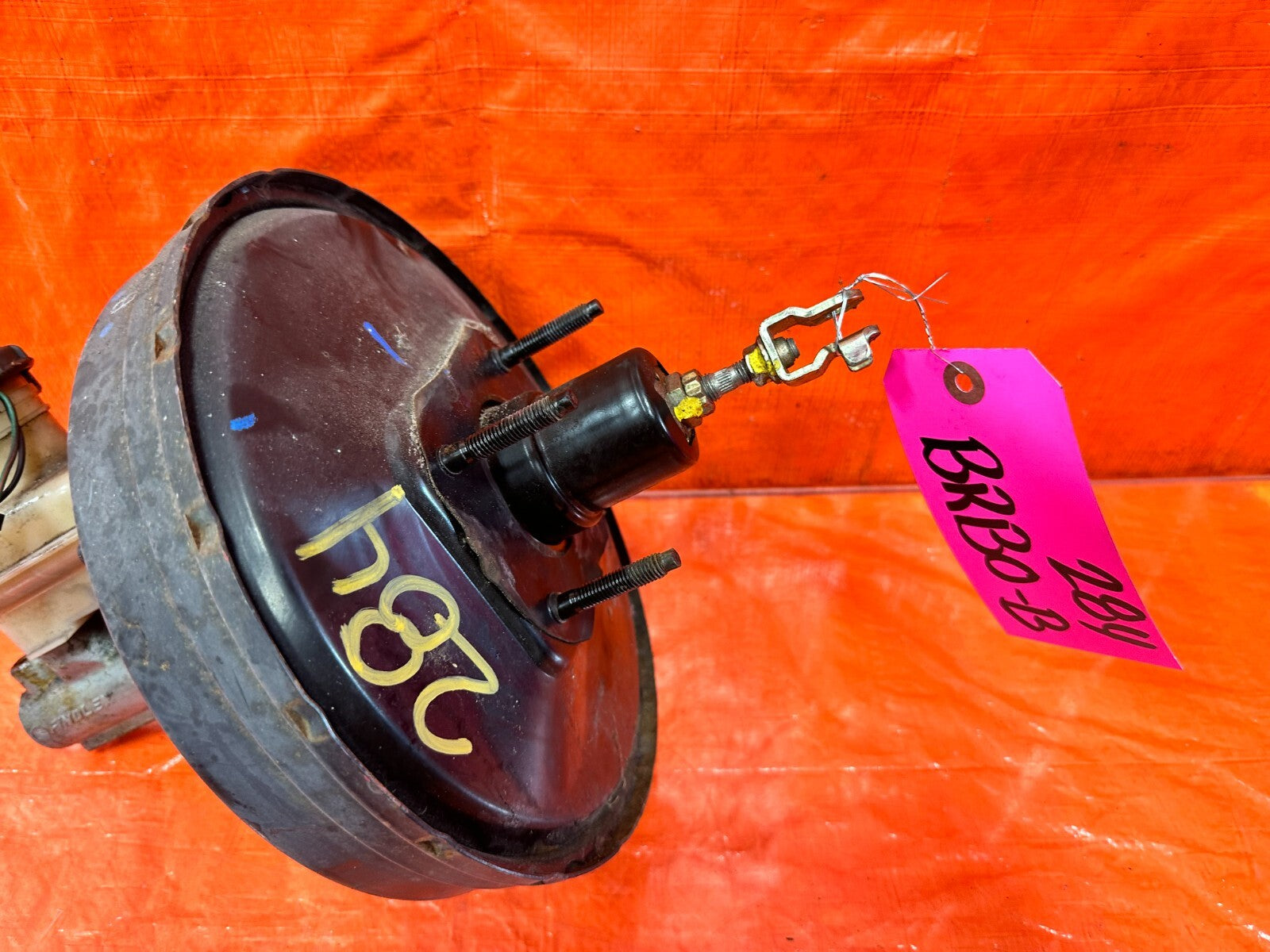 99 00 HONDA CIVIC SI EM1   BRAKE BOOSTER & MASTER CYLINDER PACKAGE   OEM OE #2846