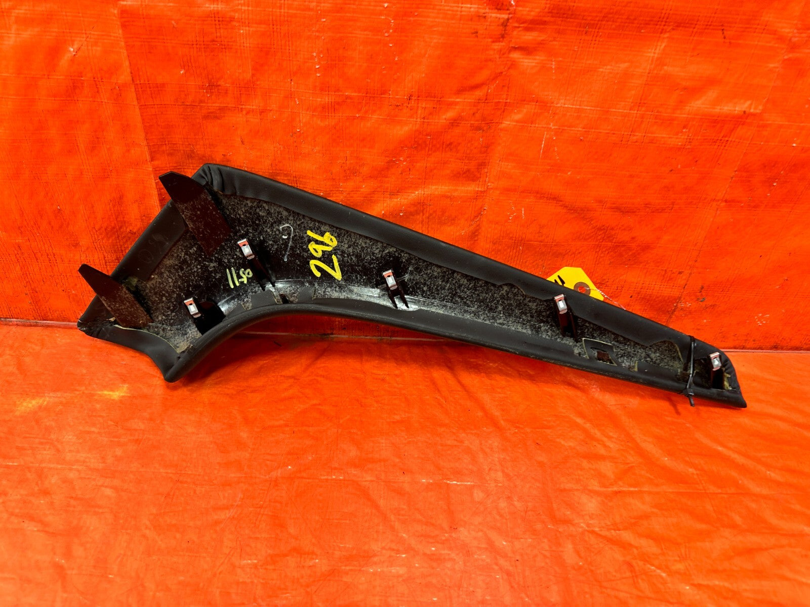 2020 20 INFINITI Q50   DRIVER LEFT SHIFTER CONSOLE TRIM   BLACK STITCH 2965