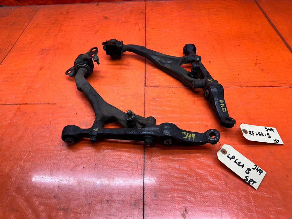 94-01 ACURA INTEGRA FRONT LOWER CONTROL ARMS PAIR DRIVER LEFT PASSENGER OEM #3490