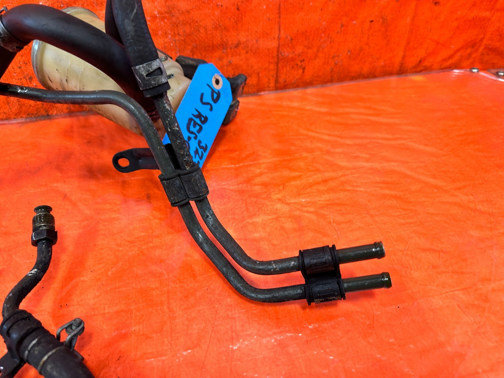 97 01 HONDA PRELUDE   POWER STEERING LINES W/ RESERVOIR TANK COMPLETE OEM #32315