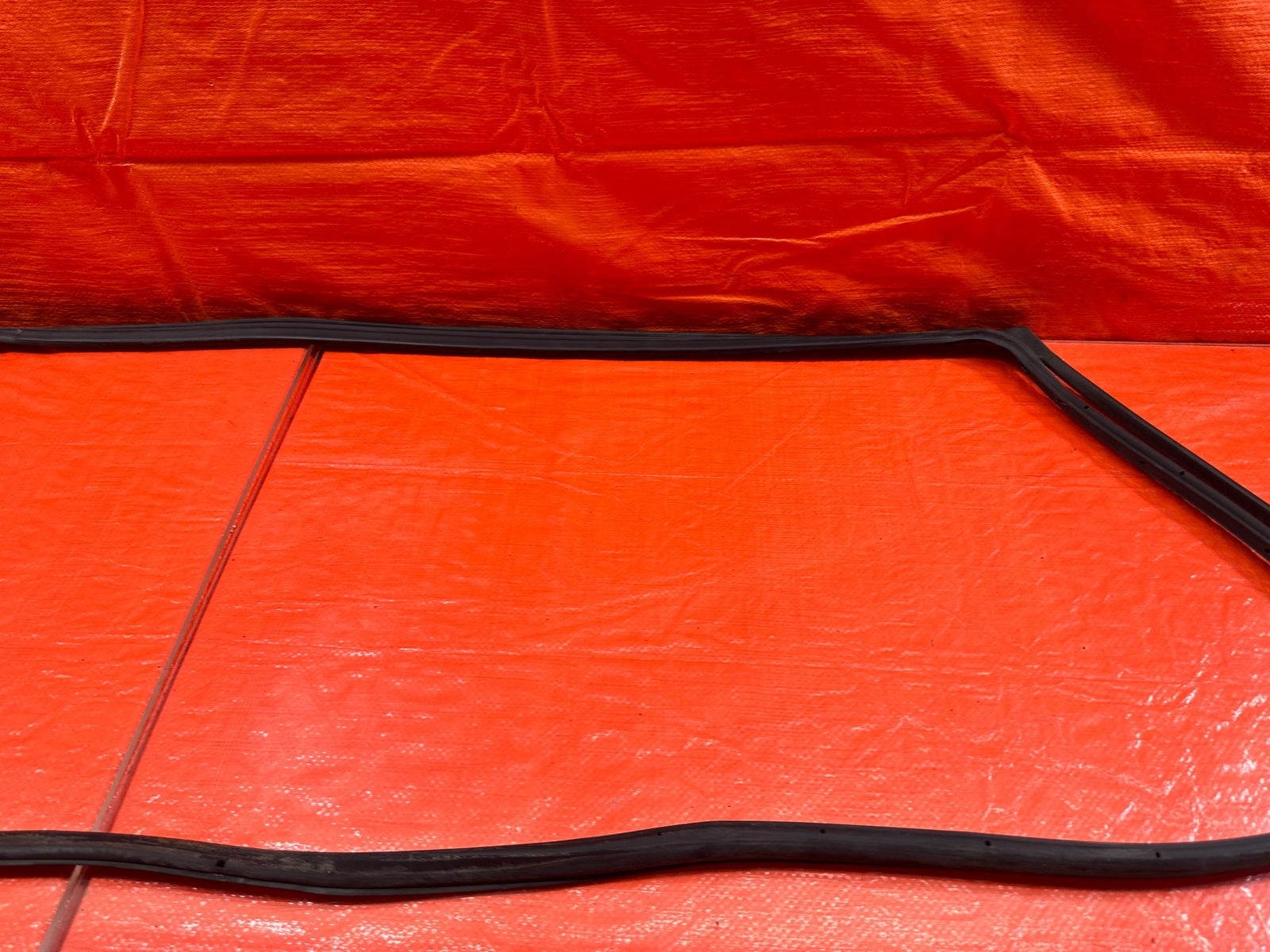 04 08 ACURA TSX   DRIVER LEFT REAR DOOR WEATHER STRIP TRIM SEAL GASKET OEM 1969