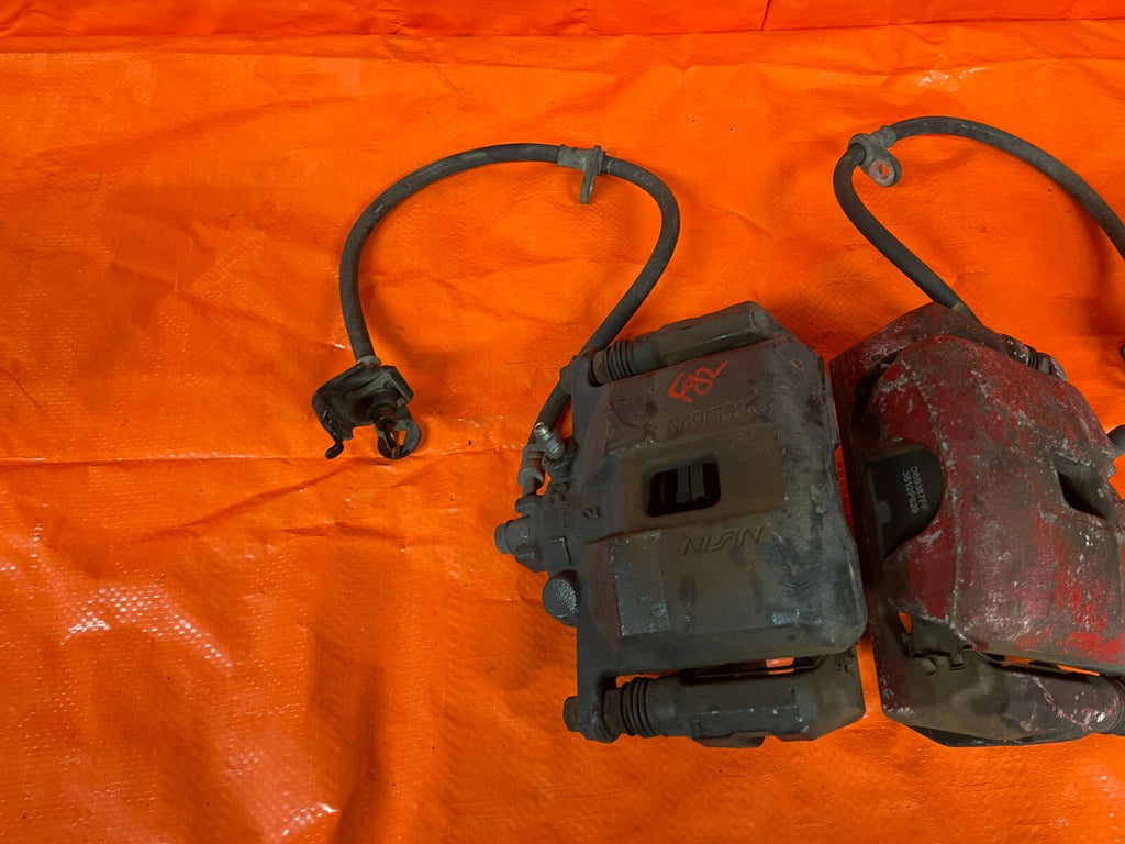 06 11 HONDA CIVIC SI   FRONT BRAKE CALIPER CALIPERS    LEFT AND RIGHT   OEM OE }3