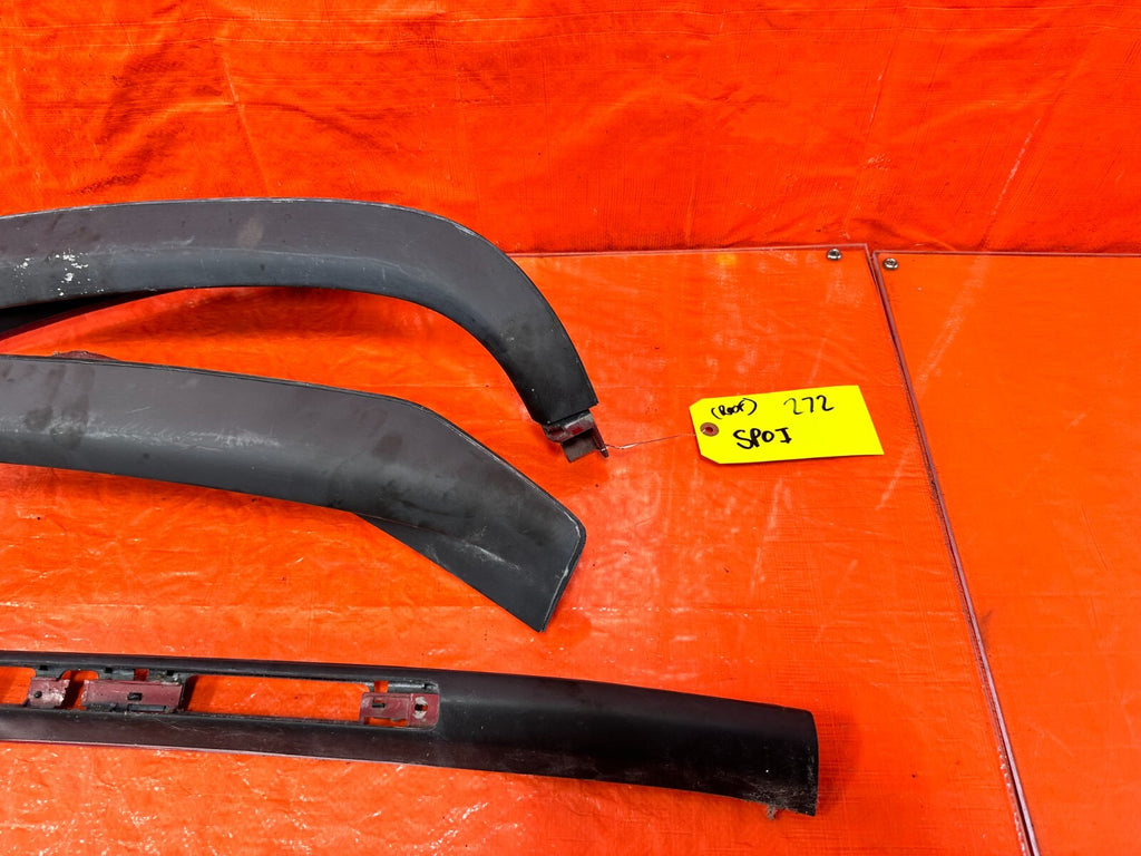 93 97 HONDA DEL SOL REAR TARGA TOP PILLAR MOLDING TRIM LEFT RIGHT CENTER OEM 2723