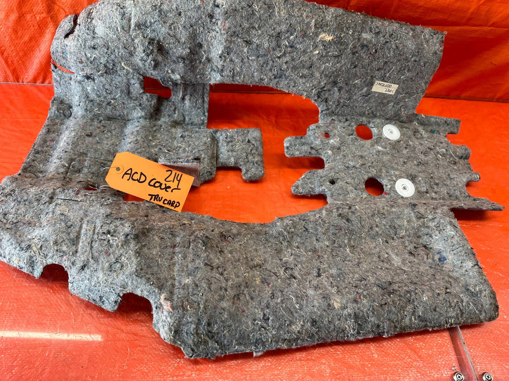 08 15 LANCER EVOLUTION X EVO 10   ACD PUMP RESERVOIR CARPET TRIM   OEM #2149