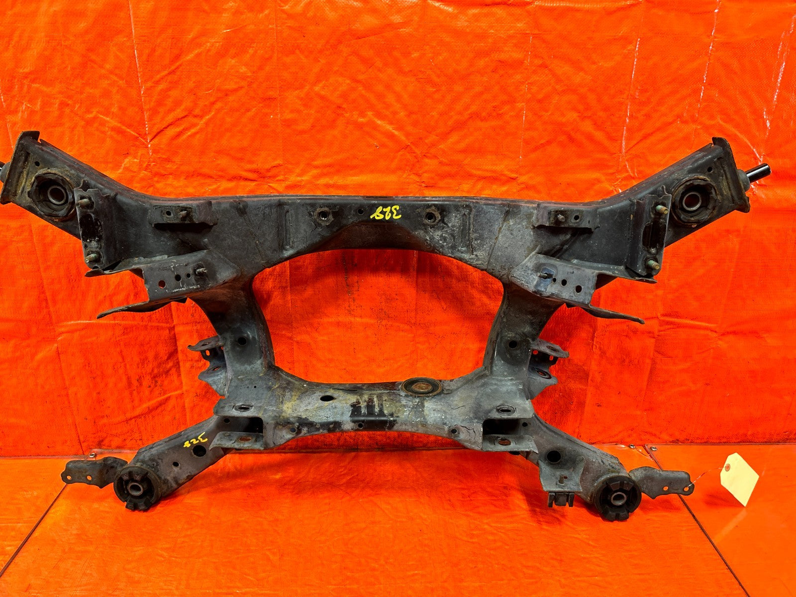2008 2015 INFINITI G37 REAR SUBFRAME CROSSMEMBER SUSPENSION OEM 55400 JL00B 32816
