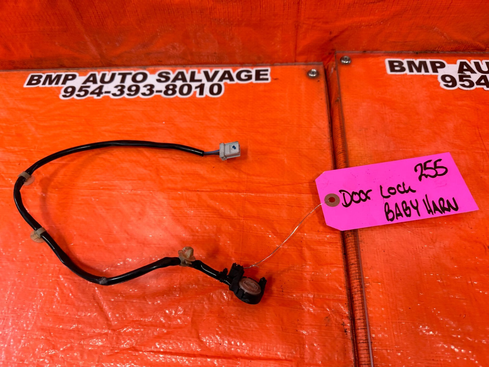 04 05 ACURA TSX   DRIVER LEFT   TO THE DOOR LOCK HARNESS   OEM FACTORY #2555