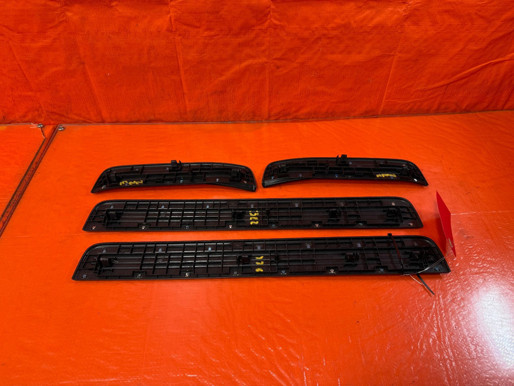 04 08 ACURA TSX   FLOOR PILLAR SCUFF PLATE SET LEFT RIGHT FRONT REAR   OEM #3227