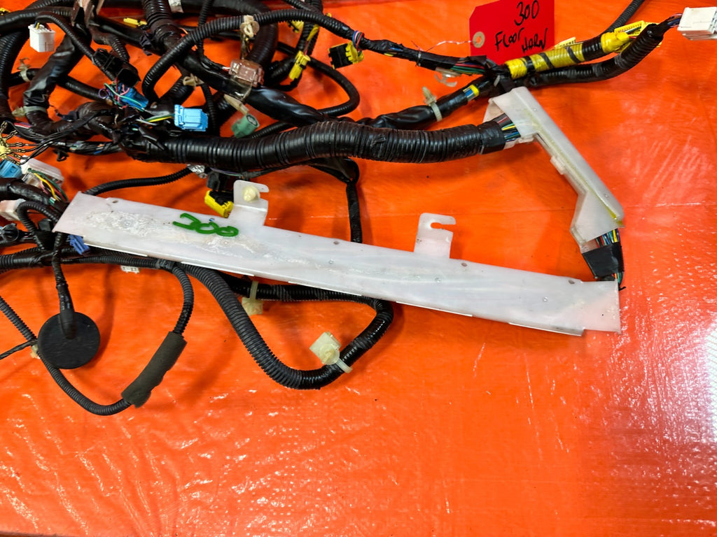 2008 08 HONDA CIVIC SI SEDANINTERIOR FLOOR WIRING HARNESS WIRE LOOM W/ NAVI 3003
