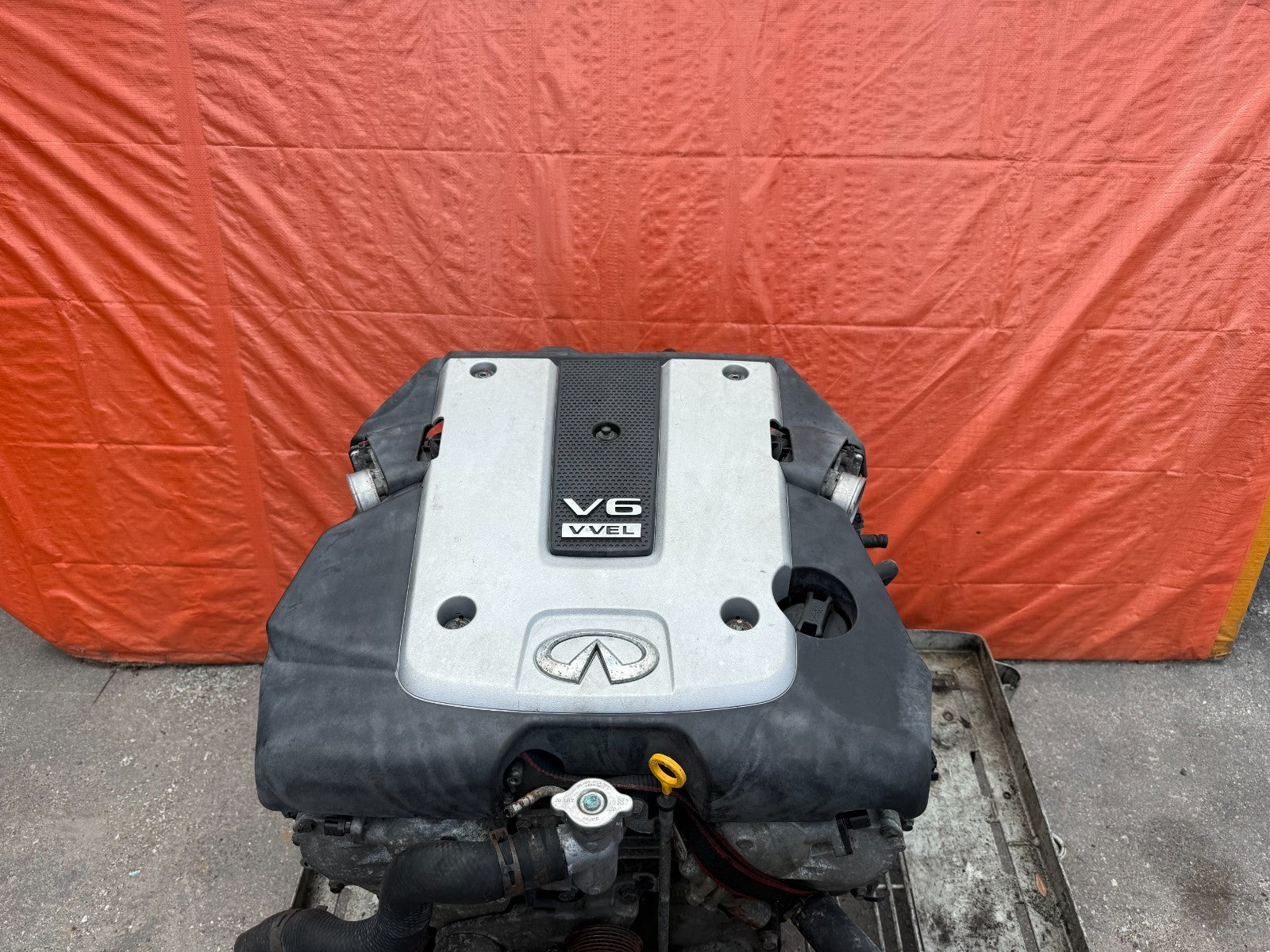 09-13 INFINITI G37 & MORE MODELS - VQ37VHR RWD ENGINE MOTOR LONG BLOCK - 76K MLS2