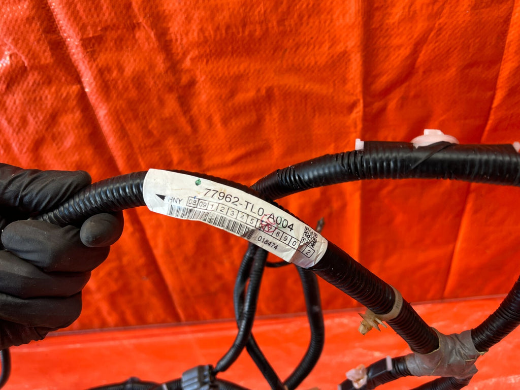 09 11 ACURA TSX   INTERIOR FLOOR WIRING HARNESS WIRE LOOM   OEM FACTORY #15811