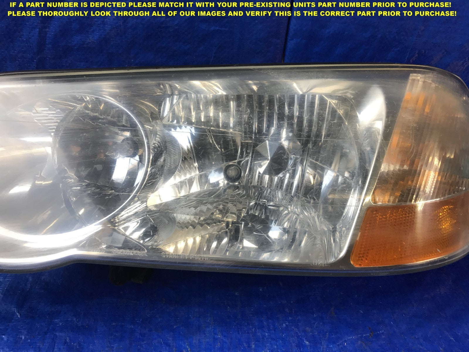 OEM 2002 2003 02 03 ACURA TL DRIVER LEFT HEADLIGHT L LH3