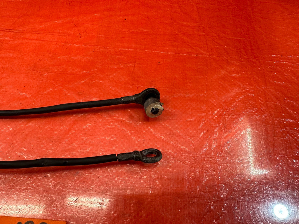92 95 HONDA CIVIC HATCHBACK   LEFT & RIGHT TAILGATE SUPPORT CABLES   OEM #1992