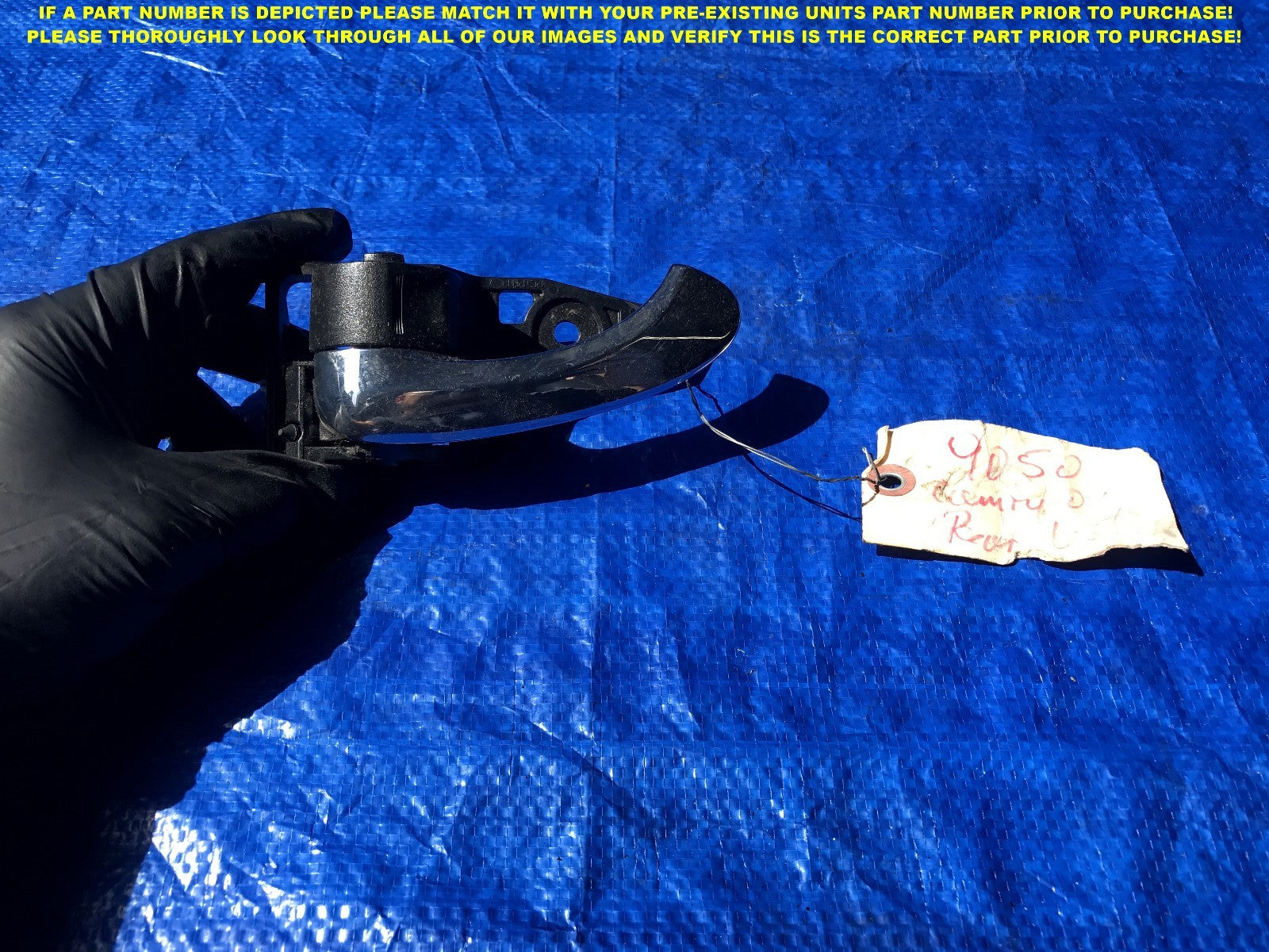 OEM 2011 11 TOYOTA CAMRY DRIVER LEFT REAR INTERIOR DOOR HANDLE0